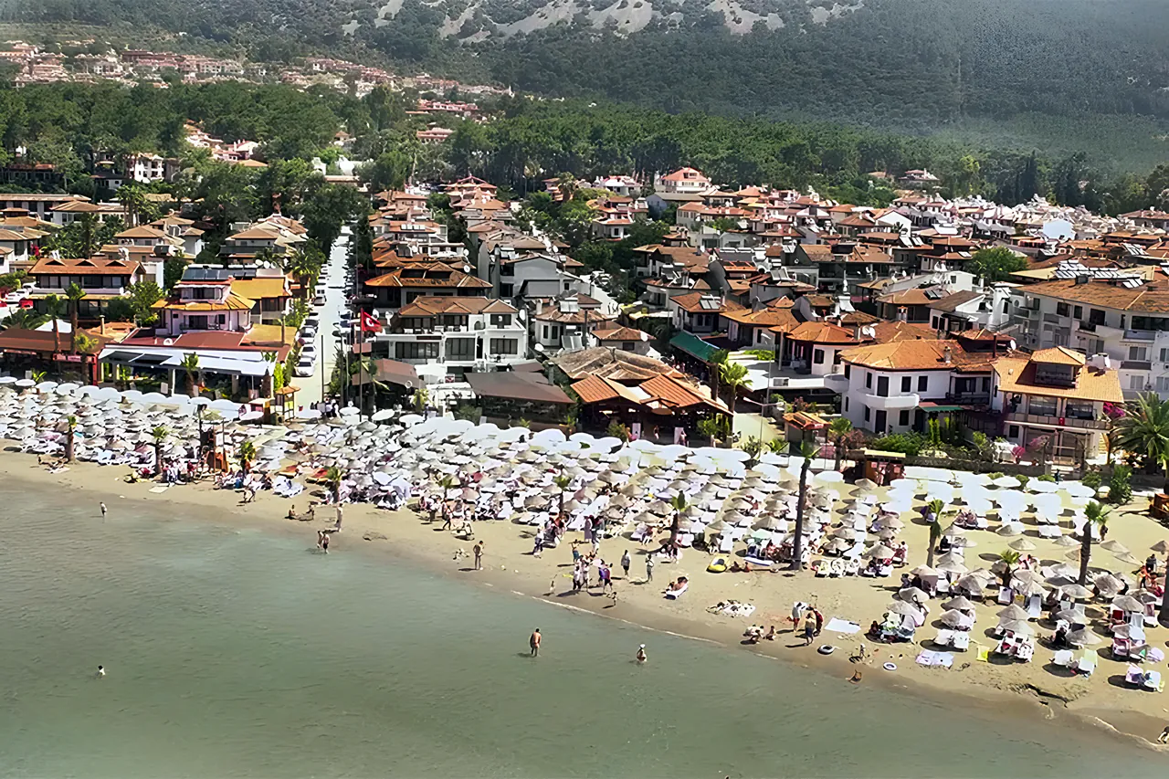 Akyaka sahili havadan